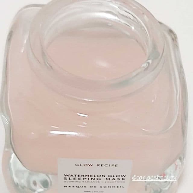 Glow Recipe Watermelon Glow Sleeping Mask review photo by cariadsbeauty