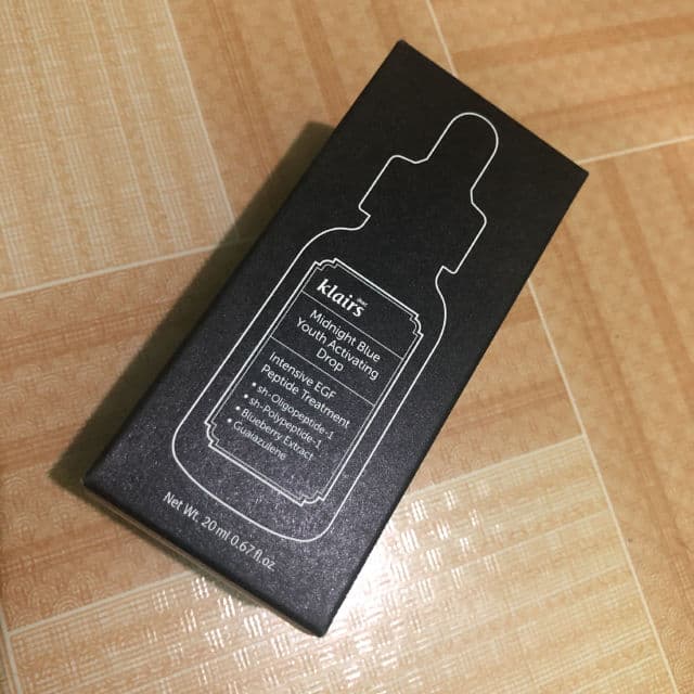 Midnight Blue Youth Activating Drop product review