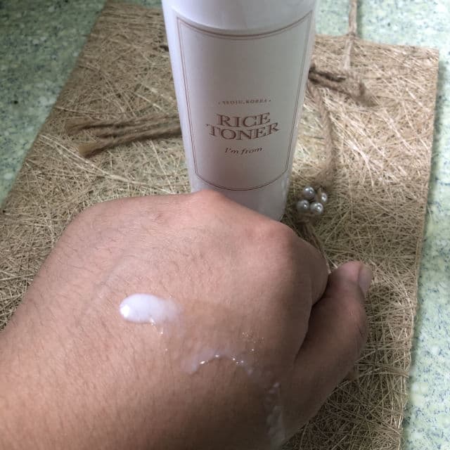 Rice Toner  product review