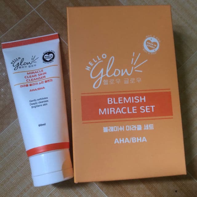 Blemish Miracle Set - Cleanser product review