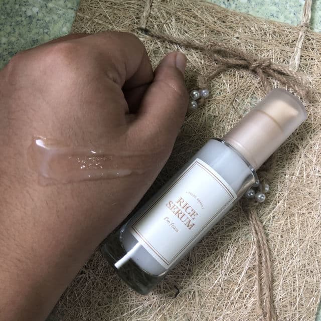 Rice Serum product review