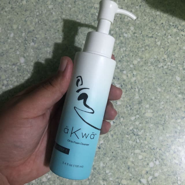 aKwa First Wave™ Oil-to-Foam Cleanser review photo by Yssaaa