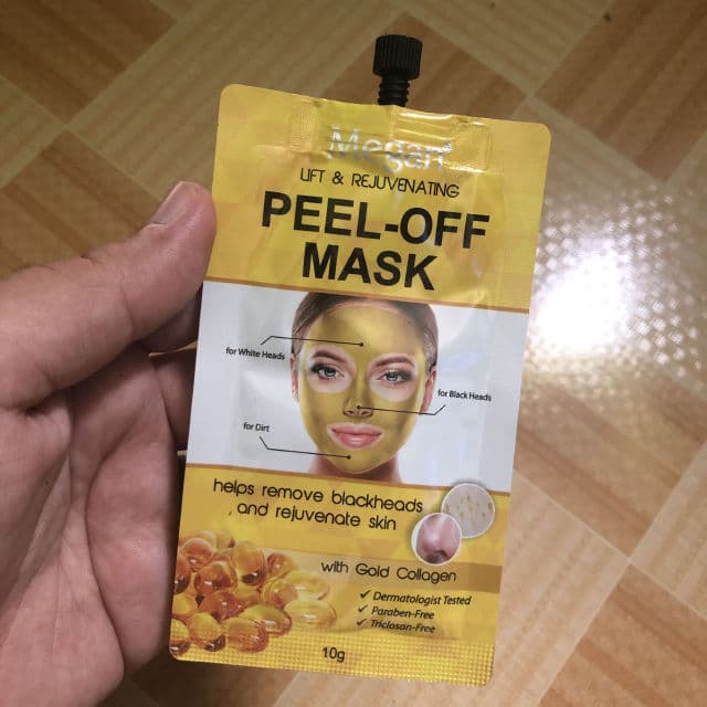 Megan Peel Off Mask with Gold Collagen review photo by Yssaaa