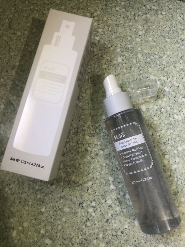 Fundamental Ampule Mist product review