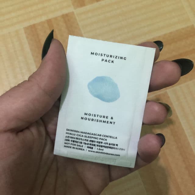 Madagascar Centella Hyalu-Cica Sleeping Pack product review