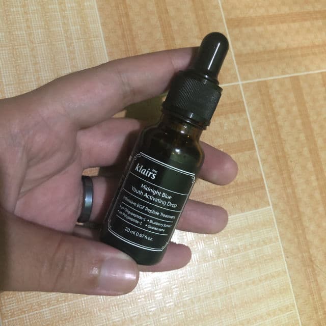 Midnight Blue Youth Activating Drop product review