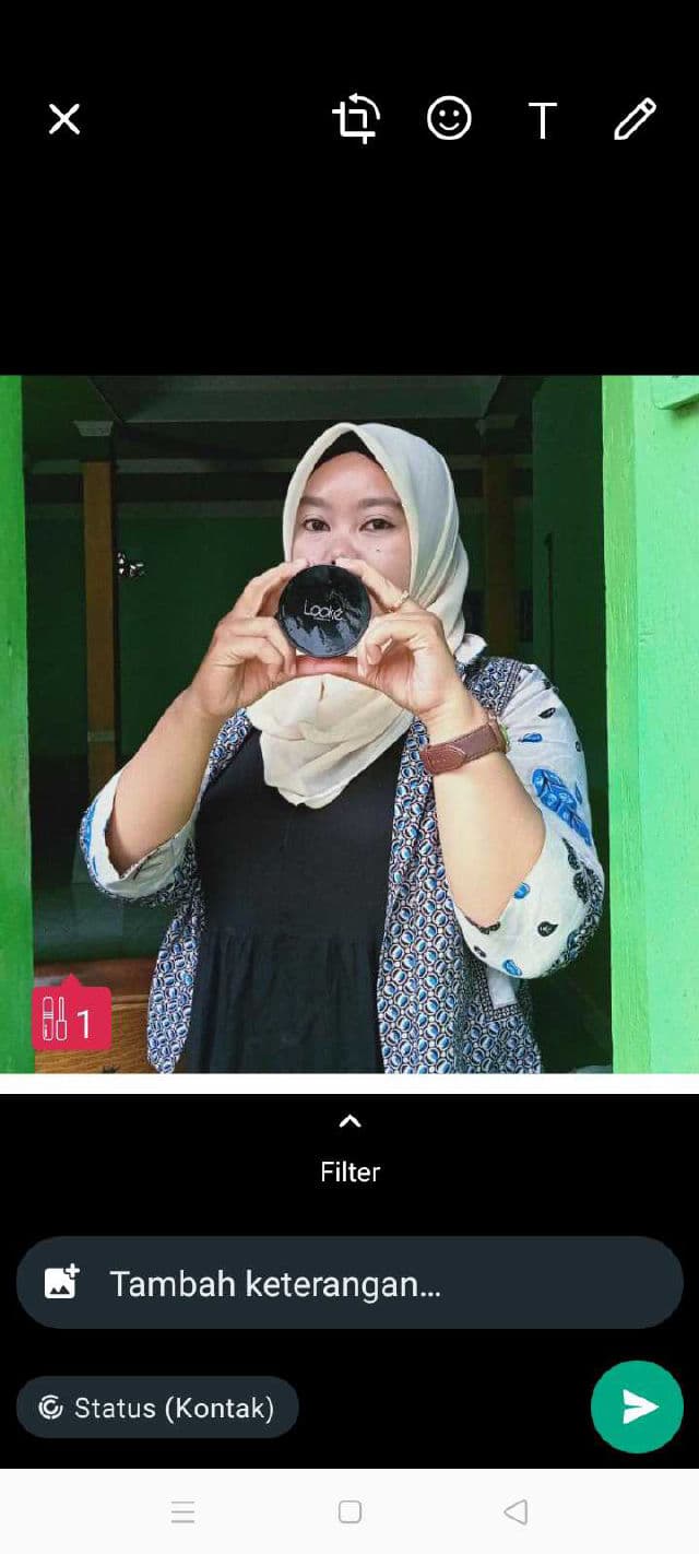 Looké Cosmetics Holy Smooth & Blur Loose Powder review photo by Iffayulianto