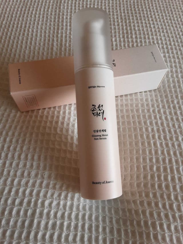BEAUTY OF JOSEON Ginseng Moist Sun Serum SPF50+ PA++++ review photo by PattiL