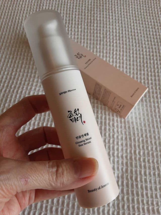 BEAUTY OF JOSEON Ginseng Moist Sun Serum SPF50+ PA++++ review photo by PattiL