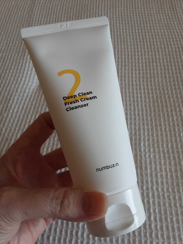 numbuzin No.2 Deep Clean Fresh Cream Cleanser review photo by PattiL
