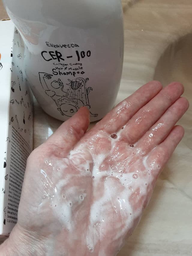 ELIZAVECCA CER-100 Collagen Coating Hair Muscle Shampoo review photo by PattiL