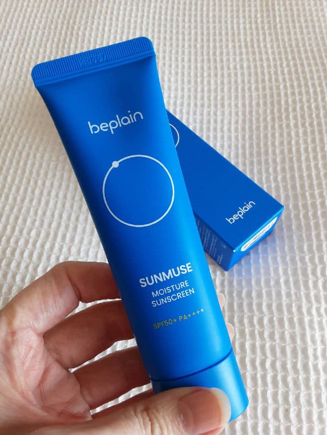 Beplain Sunmuse Moisture Sunscreen SPF50+ PA++++ review photo by PattiL