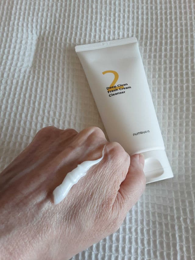 numbuzin No.2 Deep Clean Fresh Cream Cleanser review photo by PattiL