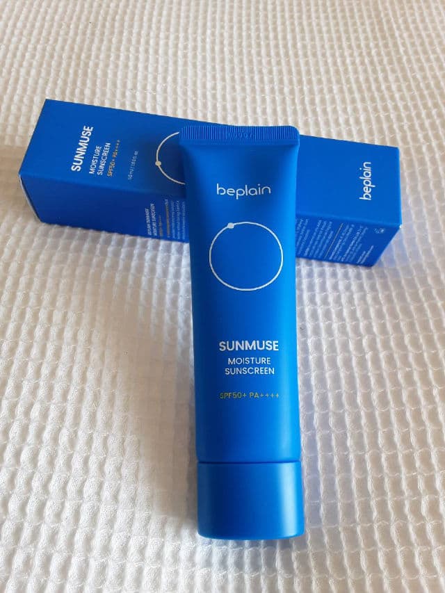 Beplain Sunmuse Moisture Sunscreen SPF50+ PA++++ review photo by PattiL