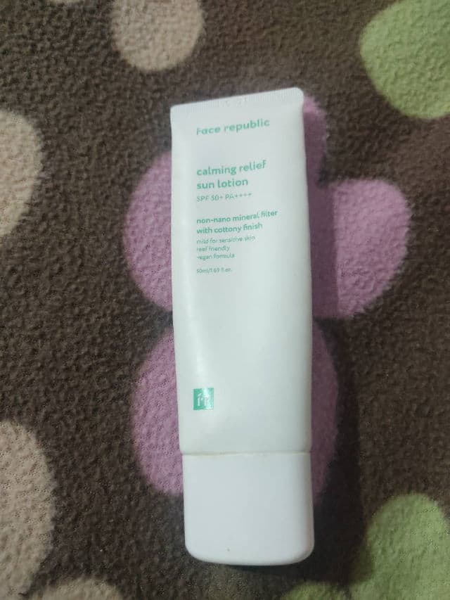 Face Republic Calming Relief Sun Lotion SPF50+ PA++++ review photo by mamalisa