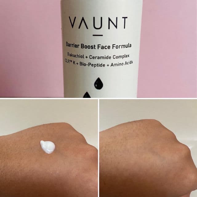 VAUNT Barrier Boost Face Formula review photo by glowwithss