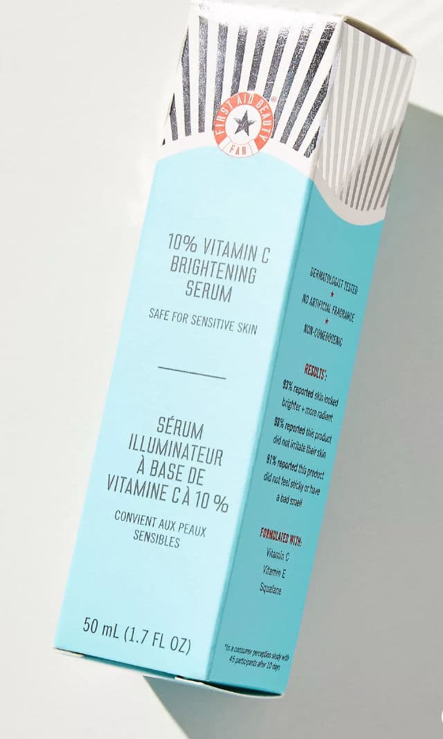 First Aid Beauty 10% Vitamin C Brightening Serum review photo by thattallbrowngirl