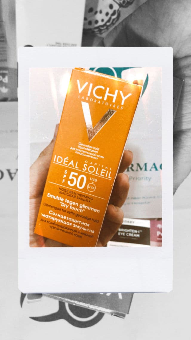 Vichy Capital Idéal Soleil SPF 50 Mattifying Face Fluid Dry Touch review photo by vianm