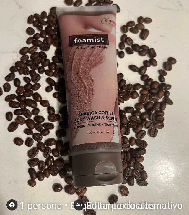 FOAMIST Arabica Coffee Body Wash & Scrub review photo by calvokurumilla