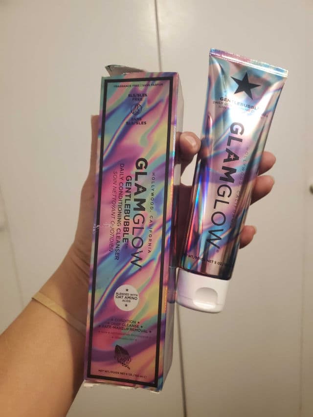 GlamGlow Gentlebubble review photo by calvokurumilla