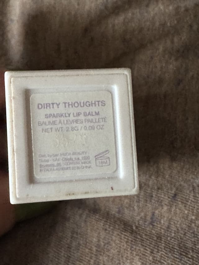 Huda Beauty Diamond Hydrating Lip Balm review photo by mandquill