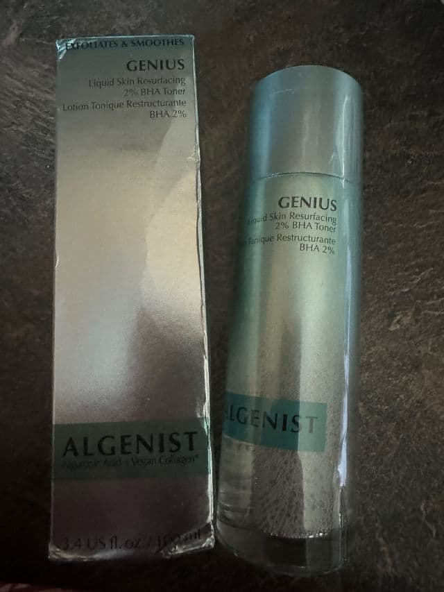 Algenist Genius Liquid Skin Resurfacing 2% BHA Toner review photo by mandquill