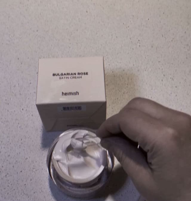 Heimish Bulgarian Rose Satin Cream review photo by therealchelsea