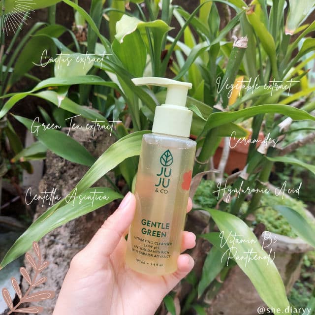 Juju & Co Gentle Green Hydrating Cleanser review photo by shediaryy