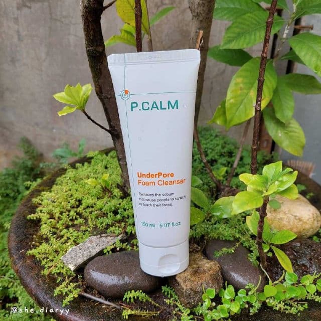 P.CALM UnderPore Foam Cleanser review photo by shediaryy