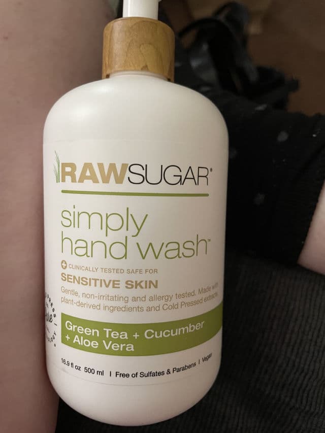 Raw Sugar Simply Hand Wash Green Tea + Cucumber + Aloe Vera review photo by Goodcontrarian