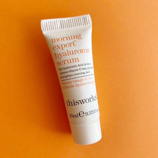 This Works morning expert™ hyaluronic serum review photo by Yuccako