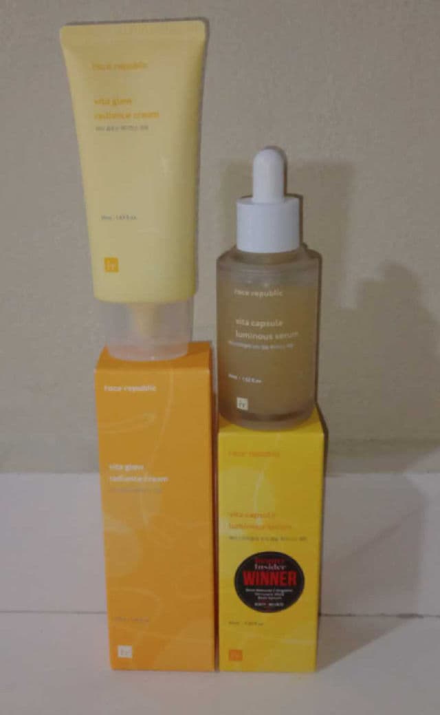 Face Republic Vita Glow Radiance Cream review photo by camilleeee