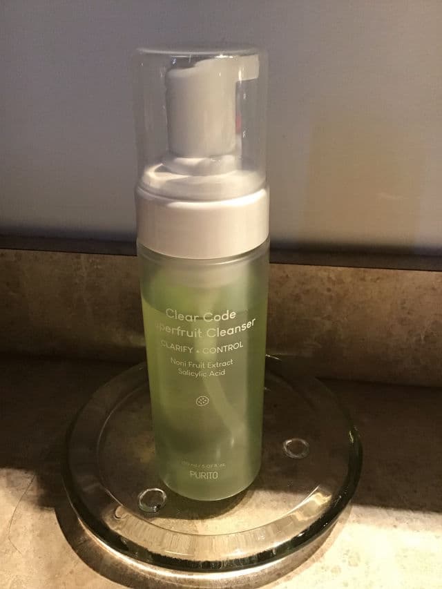 PURITO Clear Code Superfruit Cleanser review photo by Caro9