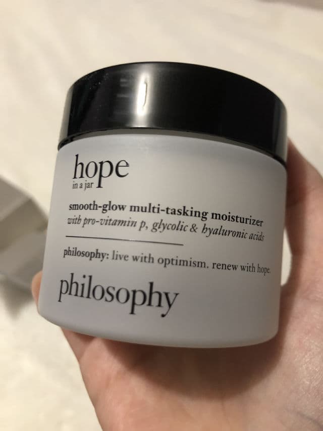 philosophy Hope in a Jar Smooth-Glow Multi-Tasking Moisturizer review photo by palefirenectar