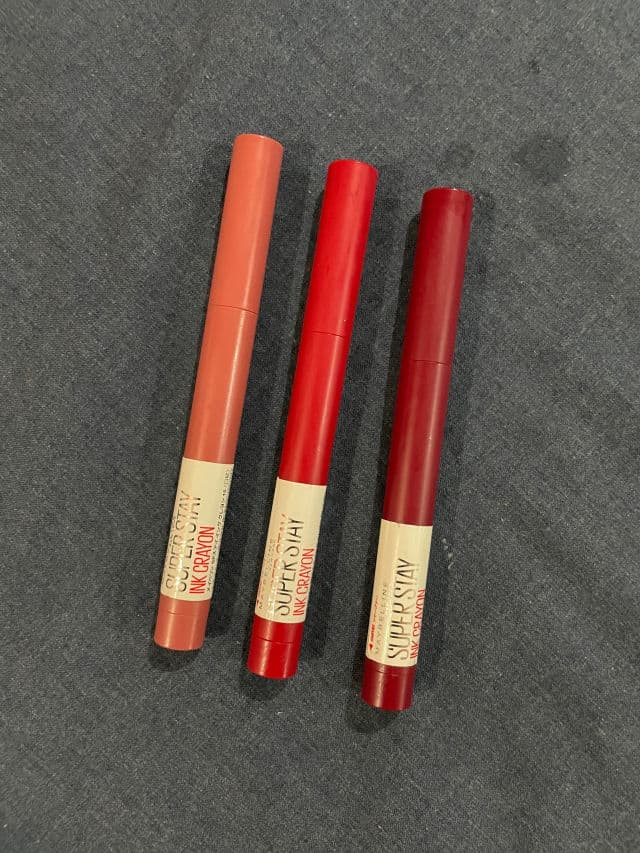 Maybelline Super Stay Ink Crayon Lipstick review photo by Monicaaaaa