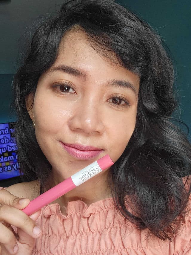 Maybelline Super Stay Ink Crayon Lipstick review photo by tjguida