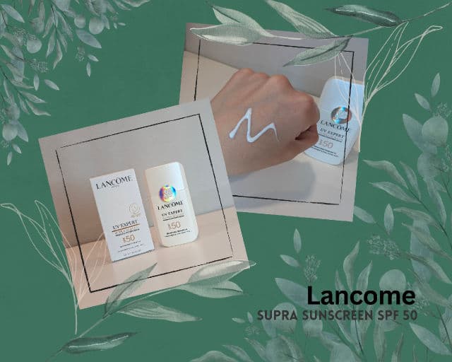 Lancome Bienfait Sunscreen UV SPF 50+ review photo by lioni'ka