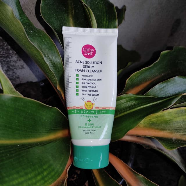 Cathy Doll Acne Solution Serum Foam Cleanser review photo by mariakristine