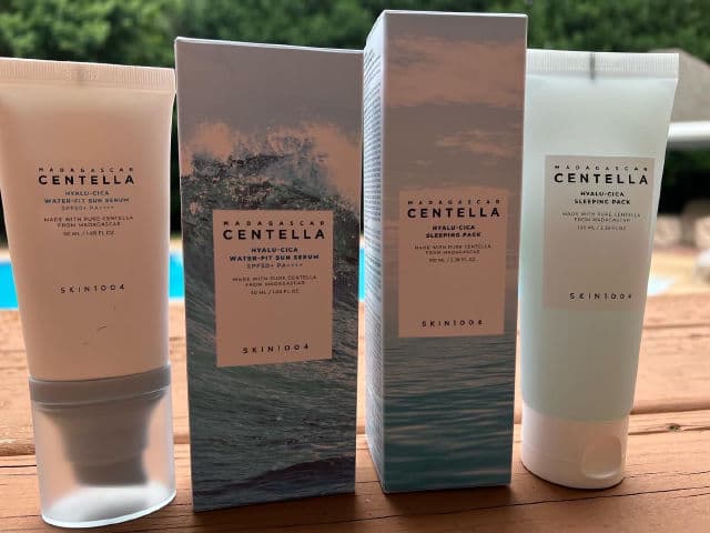 SKIN1004 Madagascar Centella Hyalu-Cica Water-Fit Sun Serum SPF50+ PA++++ review photo by tammyt