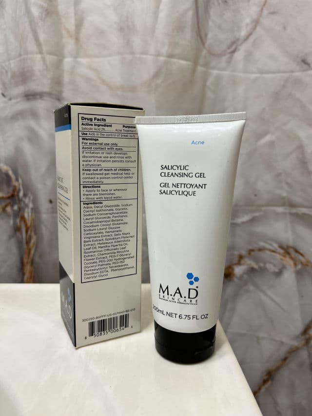 M.A.D Skincare Salicylic Cleansing Gel review photo by PrinceOfKemet