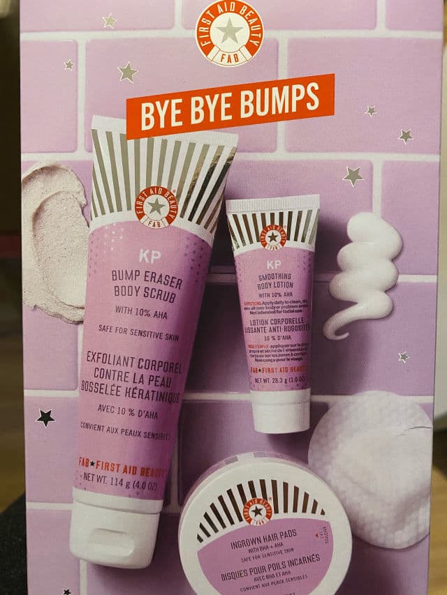First Aid Beauty Bye Bye Bumps Kit review photo by Nahla