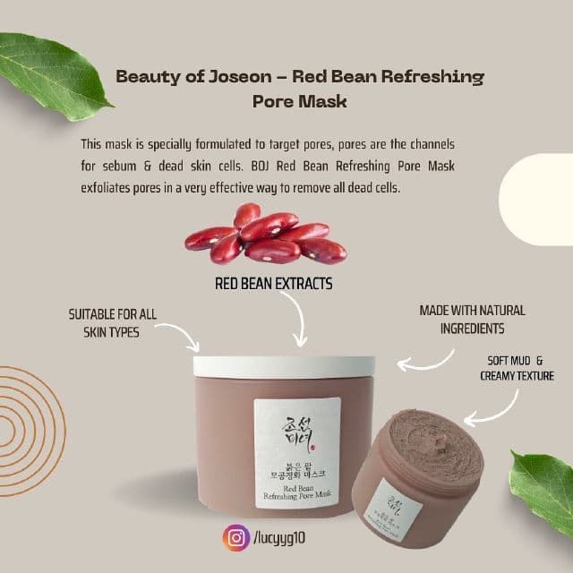 Red Bean Refreshing Pore Mask product review