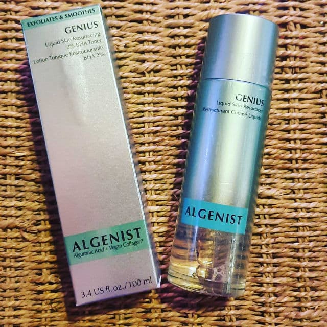 Algenist Genius Liquid Skin Resurfacing 2% BHA Toner  review photo by Steph315