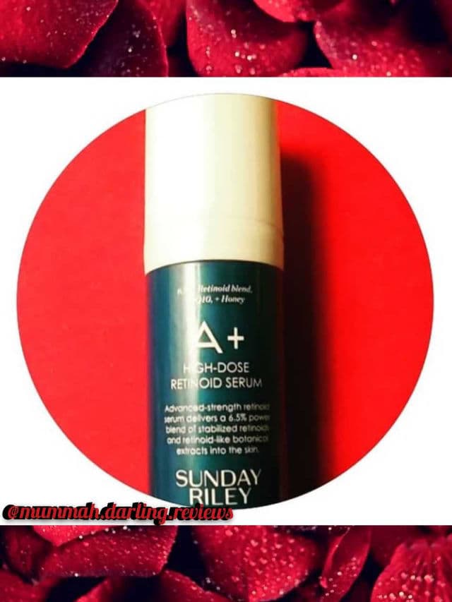 Sunday Riley A+ High-Dose Retinoid Serum review photo by MummahDarlingReviews