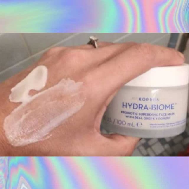 Korres Greek Yoghurt Probiotic Superdose Face Mask review photo by MummahDarlingReviews