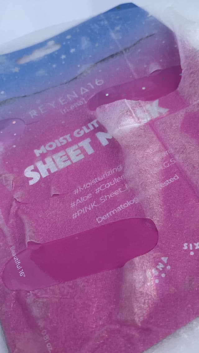 REYENA16 Moist Glittering Sheet Mask review photo by BoxyLady
