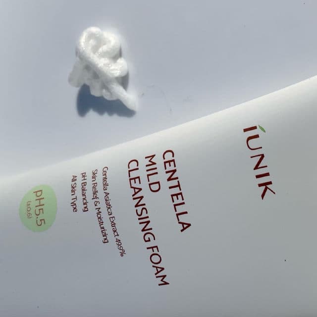 Iunik Centella Mild Cleansing Foam review photo by BoxyLady