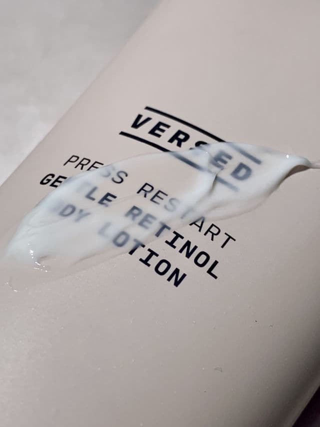Versed Press Restart Gentle Retinol Body Lotion review photo by BoxyLady