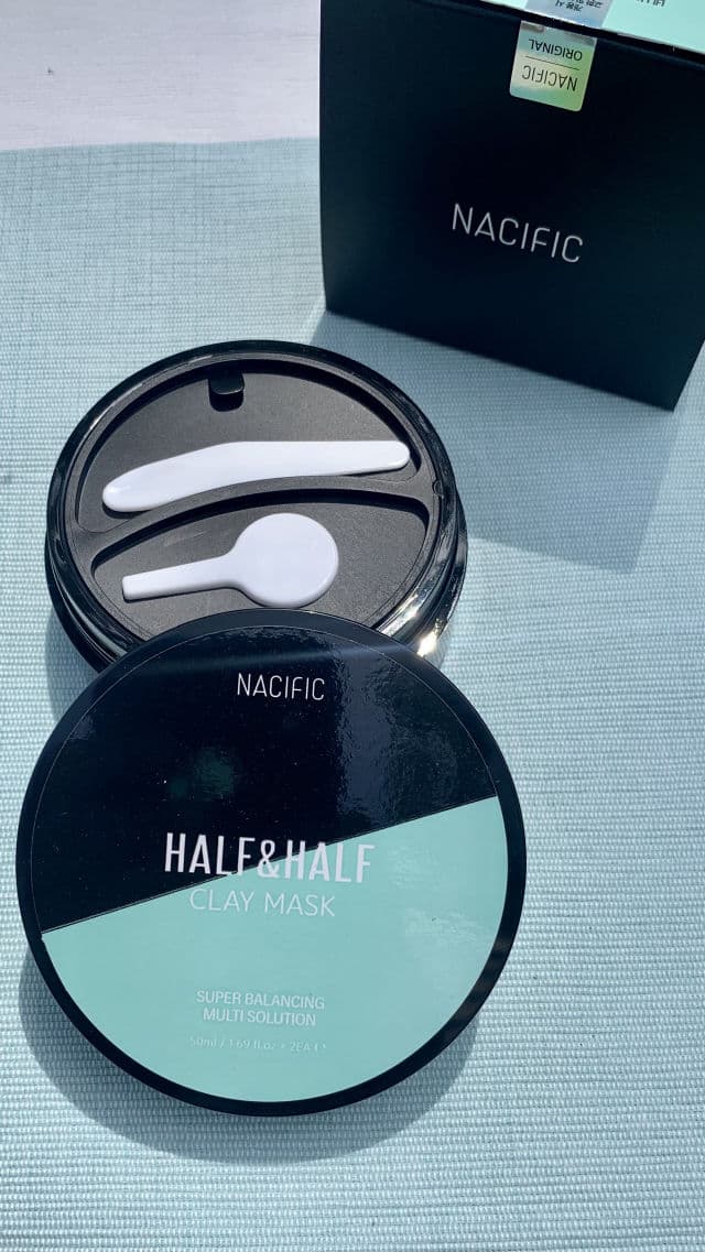 Nacific Half & Half Clay Mask - Sebum Zone review photo by BoxyLady