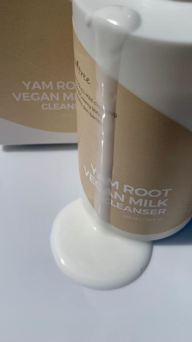 ISNTREE Yam Root Vegan Milk Cleanser review photo by BoxyLady